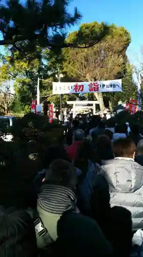 伊奴神社の初詣