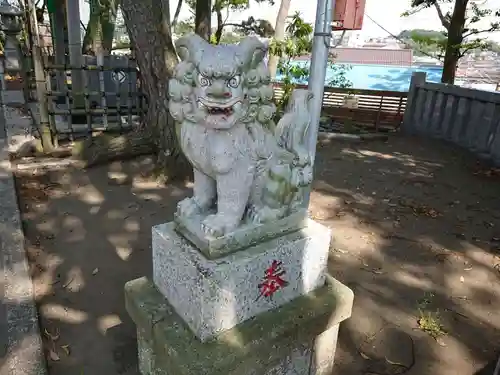 賀来神社の狛犬