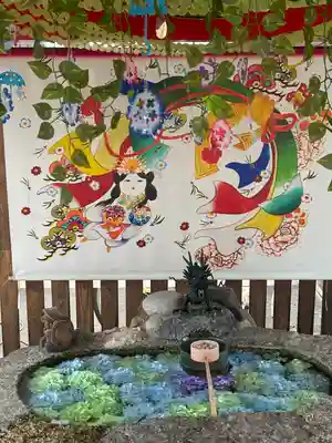 別小江神社の手水舎