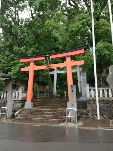 五所八幡宮の鳥居