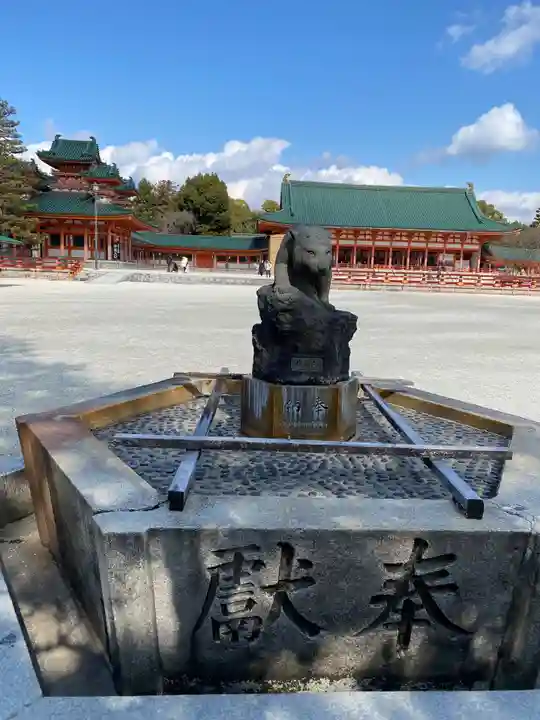 平安神宮の手水舎