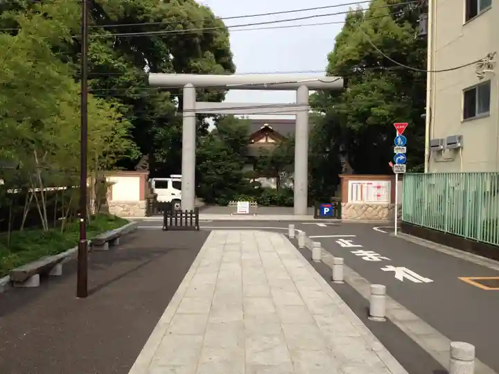 阿佐ヶ谷神明宮の鳥居