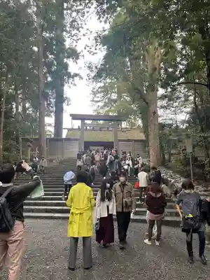 伊勢神宮内宮(皇大神宮)の鳥居