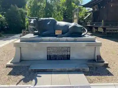 布多天神社の狛犬