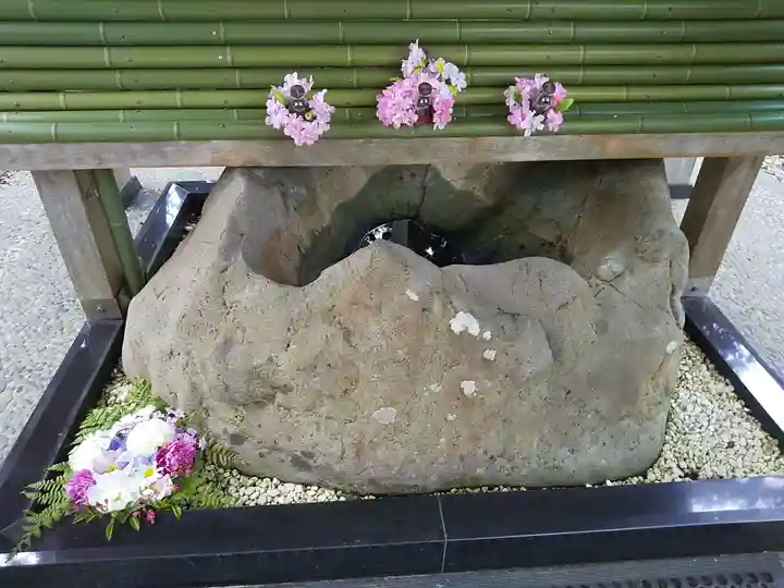 賀茂神社の手水舎