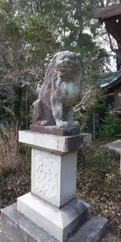 賀茂神社の狛犬