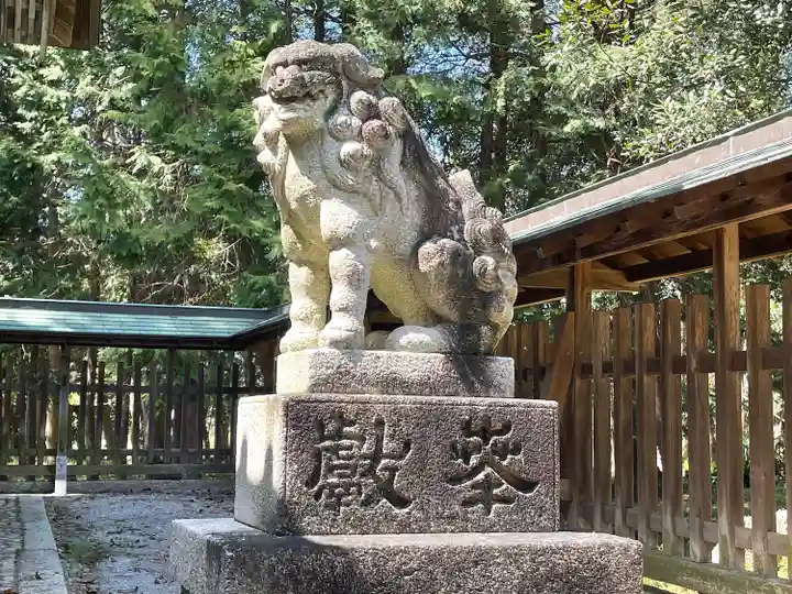 鹿島神社の狛犬