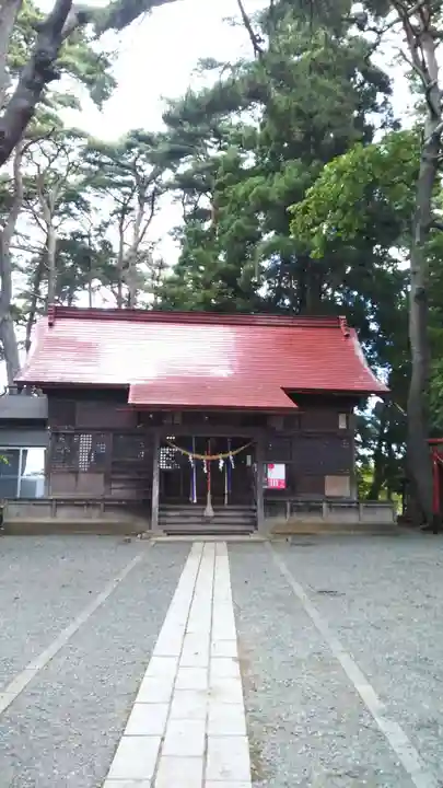 高松神社の本殿・本堂