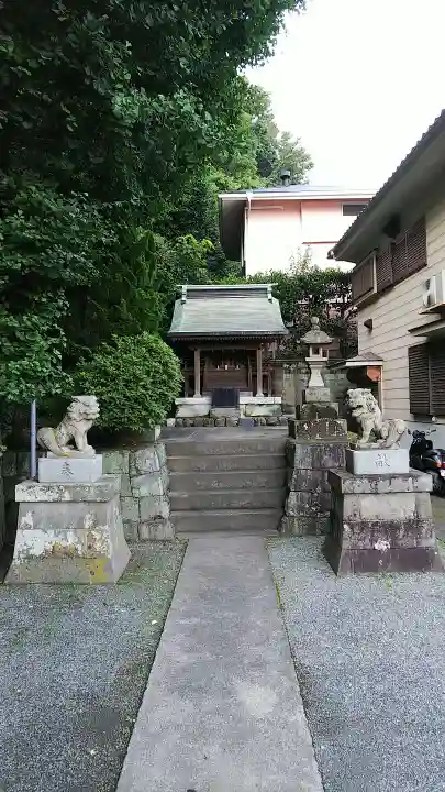 諏訪神社の本殿・本堂