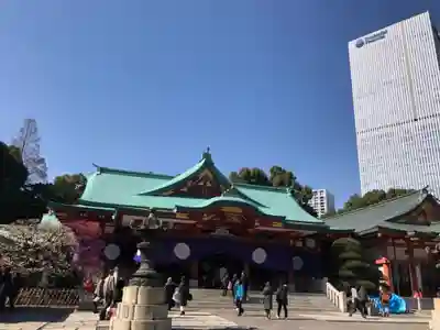 日枝神社の本殿・本堂