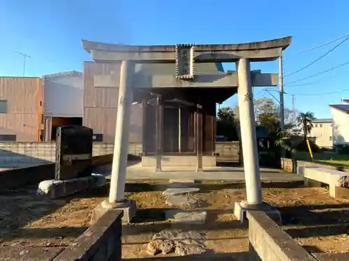 河原神社の鳥居