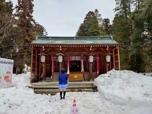 伊佐須美神社の本殿・本堂
