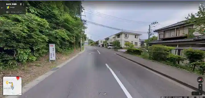 亀岡八幡宮の周辺