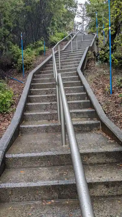 小瀬石鎚神社の景色