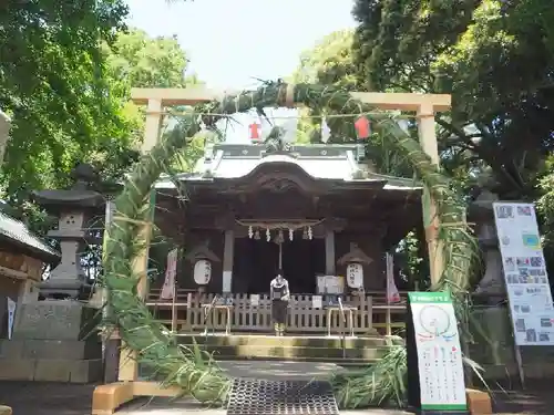 鶴嶺八幡宮の本殿・本堂