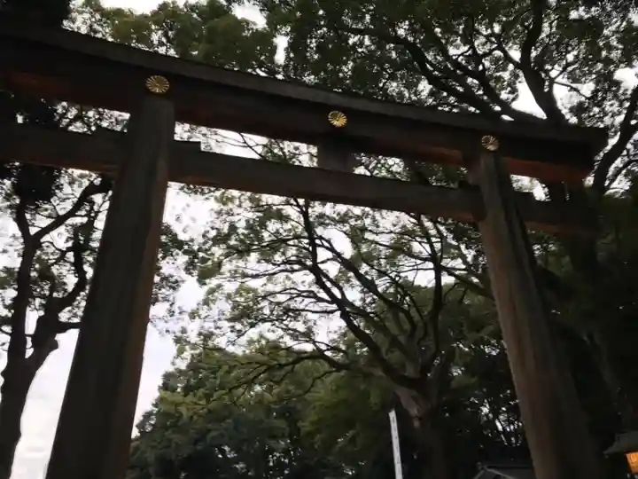 明治神宮の鳥居