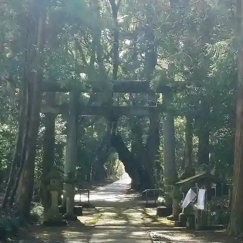 大生神社の鳥居