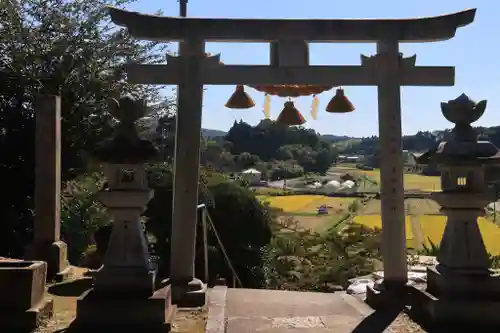 長屋神社の鳥居