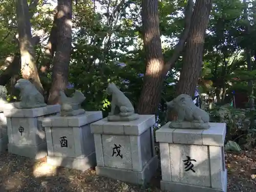 真駒内神社の狛犬