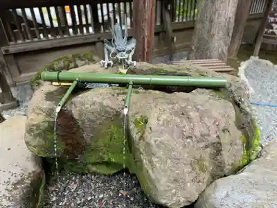 諏訪大社の手水舎