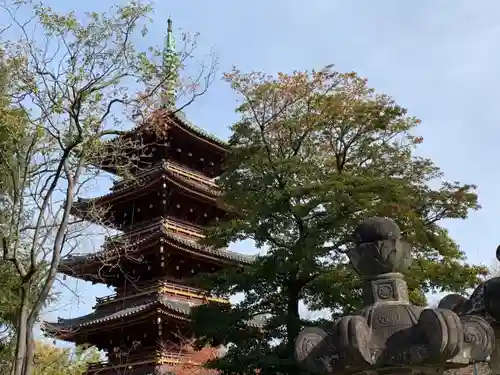 上野東照宮の塔