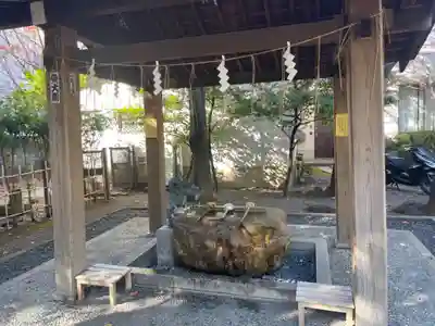 亀戸 香取神社の手水舎