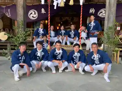 立鉾鹿島神社のお祭り