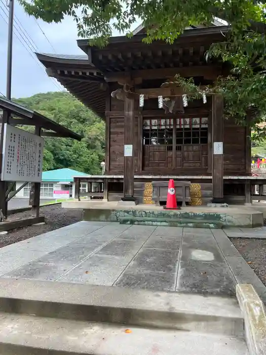 信夫山天満宮の本殿