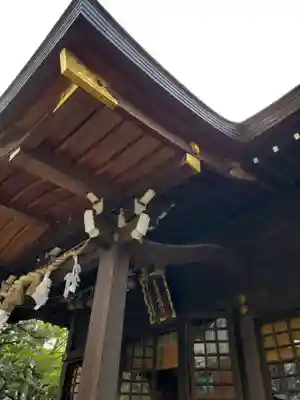 月見岡八幡神社の本殿・本堂