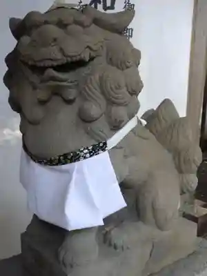 若一神社の狛犬