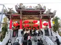 横濱関帝廟の本殿・本堂