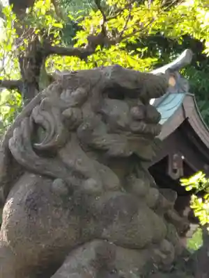 鳩森八幡神社の狛犬