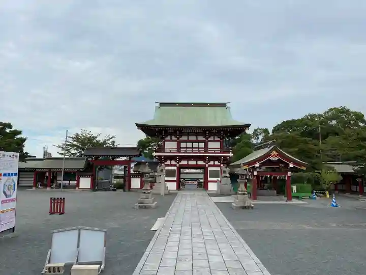 篠崎八幡神社の山門・神門