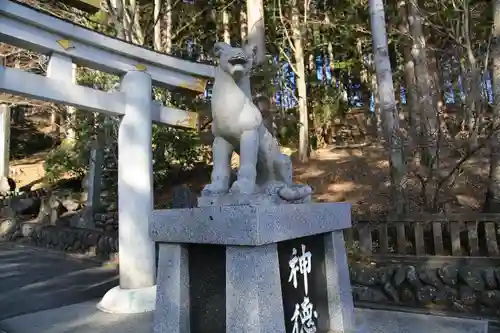 三峯神社の狛犬