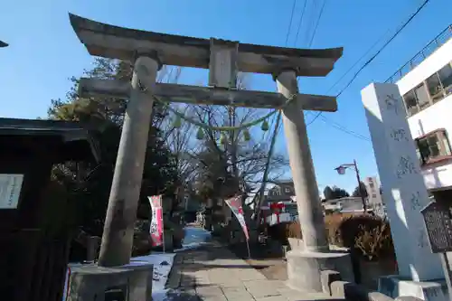 神炊館神社 ⁂奥州須賀川総鎮守⁂の鳥居