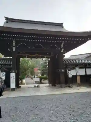 京都乃木神社の山門・神門