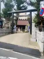 高円寺氷川神社の鳥居