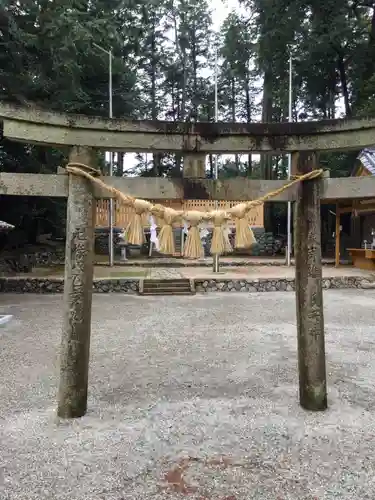 敏太神社の鳥居