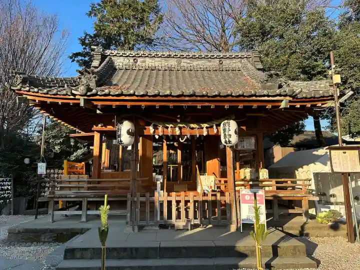 川越熊野神社の本殿・本堂