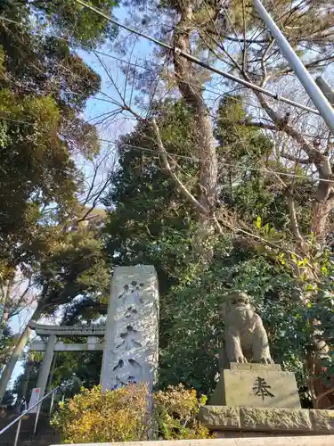 代々木八幡宮の狛犬