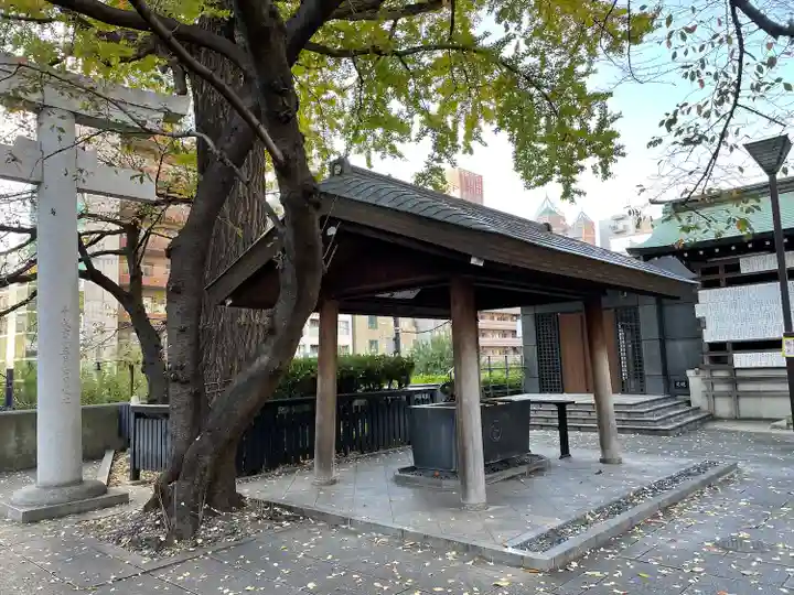 熊野神社の手水舎