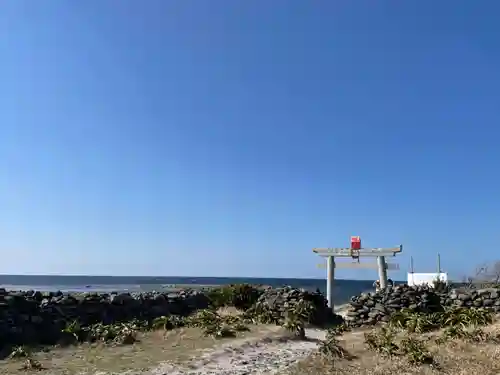 夢崎明神の鳥居