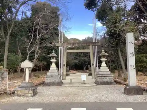 柏井八幡社の鳥居