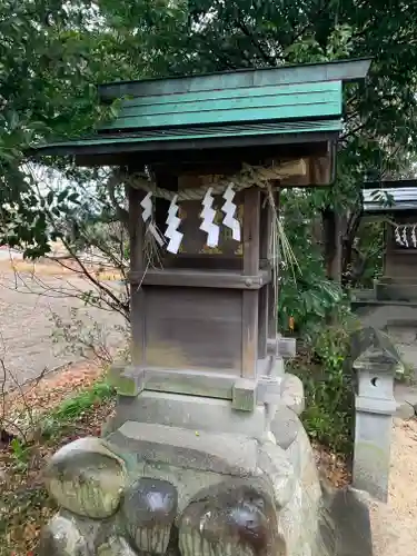 澳津社（一色森山）の狛犬