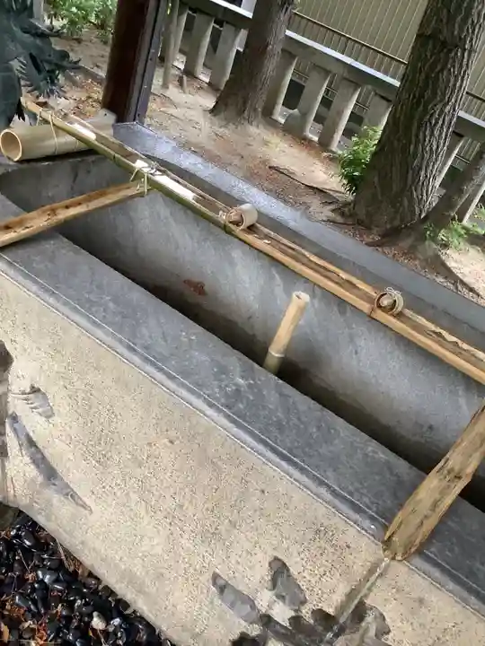 小垣江神明神社の手水舎