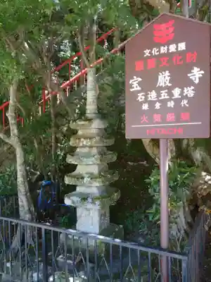 宝厳寺の塔