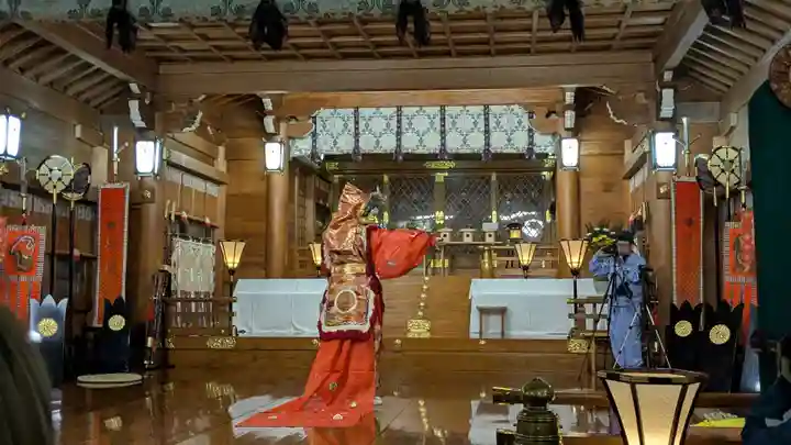 北海道護國神社の神楽