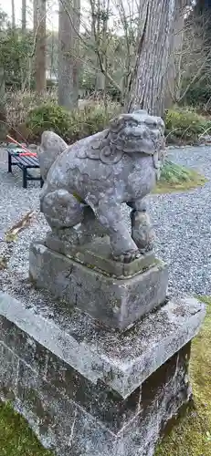 國吉神社の狛犬