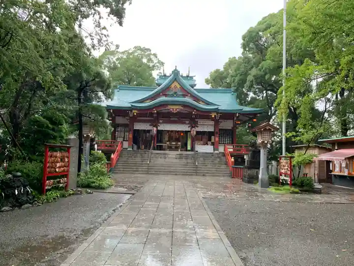 多摩川浅間神社の本殿・本堂