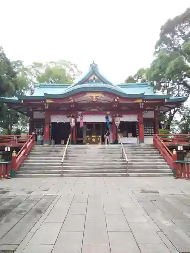 多摩川浅間神社の本殿・本堂